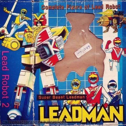 Lead Robot 2  
#leadman #liveman #bootlegtoys #bootleg #toy #fake #knockoff #ko #box #boxart #supetsentai #vintage #vintagetoys #nostalgia #lion #landlion #superbeastleadman