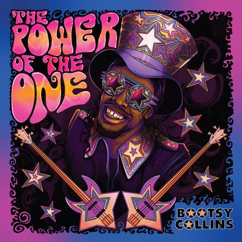 An image of the cover of the record album 'The Power of the One (Bootsy Collins)' by Bootsy Collins