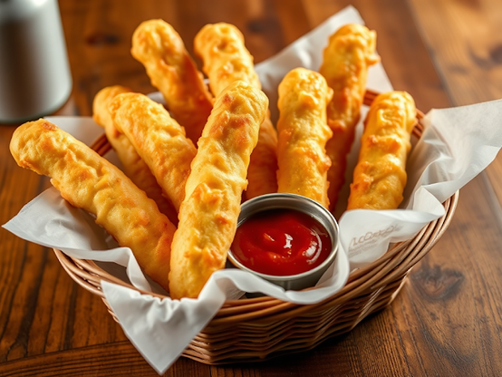 These Homemade Cheesy Breadsticks are soft, buttery, and loaded with melted mozzarella and garlic goodness. Made with simple dough or pizza crust, brushed with garlic butter, and topped with gooey cheese, they’re the perfect side for pasta night, pizza parties, or dipping in marinara sauce. Baked to golden perfection—these breadsticks are irresistible comfort food made easy at home!