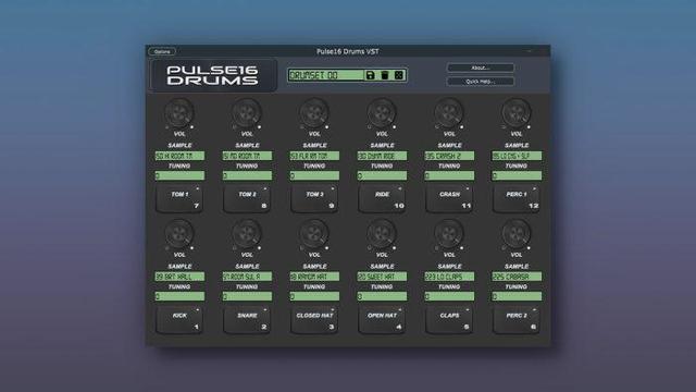Force56 Audio Pulse16 Drums