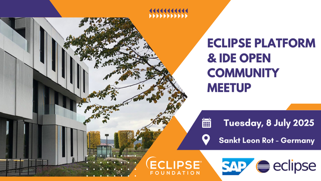 Location of the next Eclipse IDE & Platform Eclipse Community meetup, this is July 8 2025 in Sankt Leon Rot in Germany