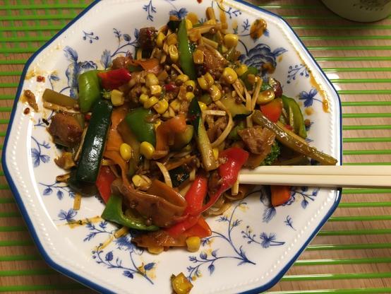Veggie wok