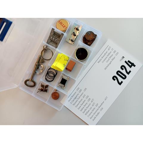 POST FLUXUS 
Box 1   Metal
A survey of the present.
Street finds from all over the world.
