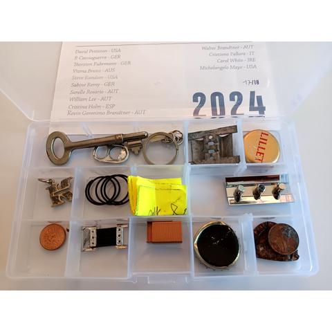 POST FLUXUS 
Box 1   Metal
A survey of the present.
Street finds from all over the world.