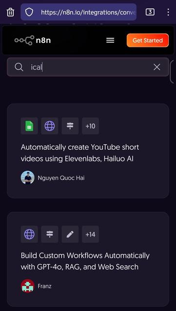 Automatically create YouTube short videos using Elevenlabs, Hailuo AI



Build Custom Workflows Automatically with GPT-40, RAG, and Web Search