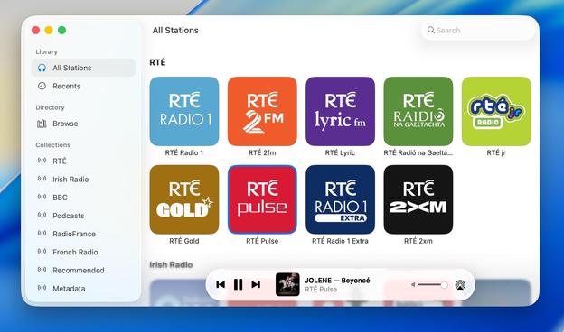 Broadcasts with UIKit playback bar