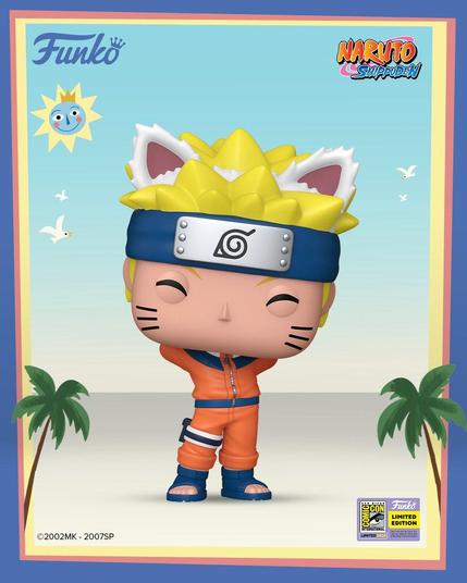 Naruto and Sasuke Shine in SDCC Exclusive Funko POP! Releases