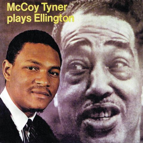An image of the cover of the record album 'McCoy Tyner Plays Ellington' by McCoy Tyner