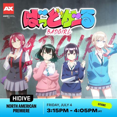 Experience the Excitement: 'Bad Girl' Premieres at Anime Expo