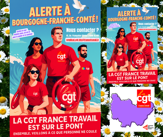 #cgt #fnops #francetravail #bfc