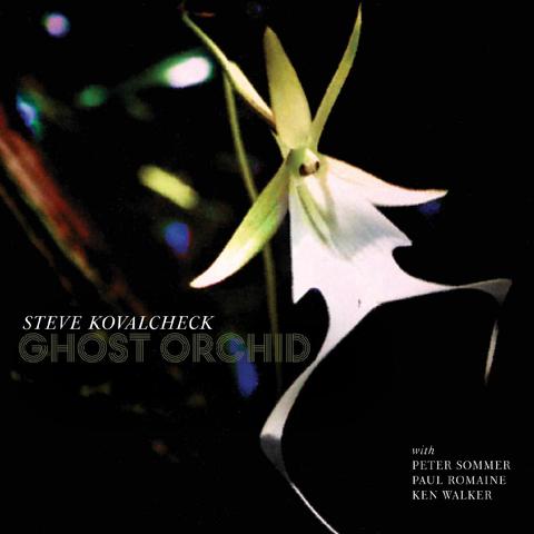 An image of the cover of the record album 'Ghost Orchid' by Steve Kovalcheck