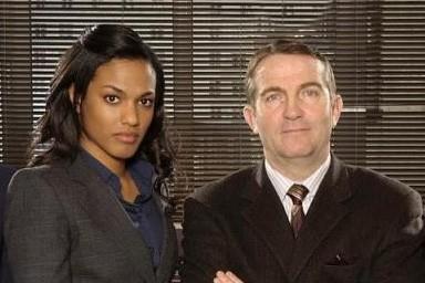 Freema Agyeman and Bradley Walsh being cool af