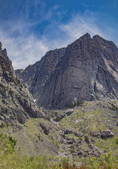 only about 3K in already Yosemite-like. without the crowds. 