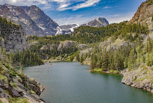 2400m Rimrock Lake 11K in. had to return here. 