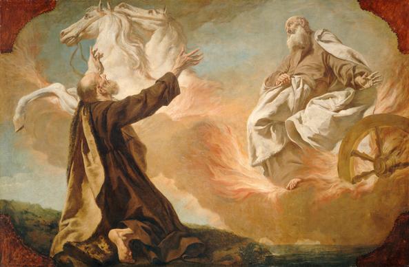 elijah, elisha, chariot