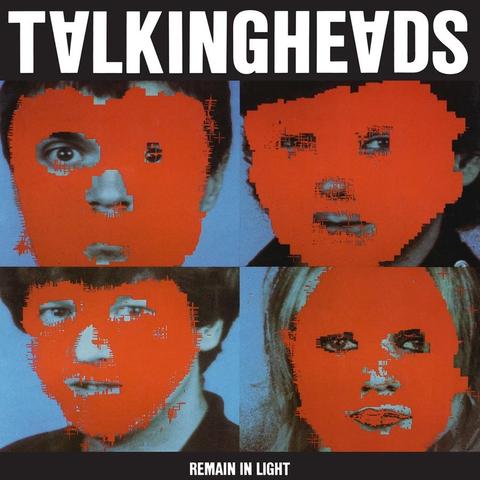 An image of the cover of the album 'Remain In Light' by Talking Heads