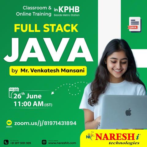  Core Java & Full Stack Java