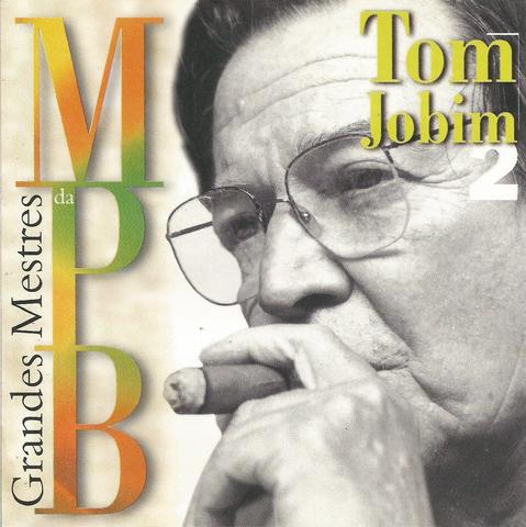An image of the cover of the record album 'Grandes mestres da MPB - Vol. 2' by Antônio Carlos Jobim