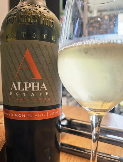 2020 Alpha Estate Sauvignon Blanc from Northern Greece