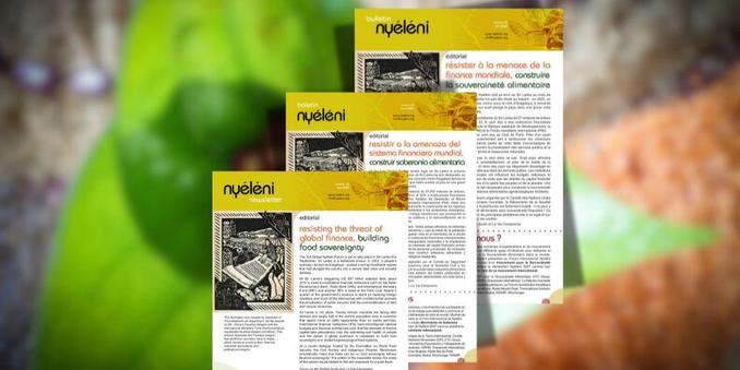 𝗘𝗡 | 👨🏾‍🌾🍲🍃 Nyéléni Newsletter 60
𝐑𝐞𝐬𝐢𝐬𝐭𝐢𝐧𝐠 𝐭𝐡𝐞 𝐓𝐡𝐫𝐞𝐚𝐭 𝐨𝐟 𝐆𝐥𝐨𝐛𝐚𝐥 𝐅𝐢𝐧𝐚𝐧𝐜𝐞, 𝐁𝐮𝐢𝐥𝐝𝐢𝐧𝐠 𝐅𝐨𝐨𝐝 𝐒𝐨𝐯𝐞𝐫𝐞𝐢𝐠𝐧𝐭𝐲
➡️ https://viacampesina.org/en/2025/06/nyeleni-newsletter-resisting-the-threat-of-global-finance-building-food-sovereignty

#FoodSovereignty 

𝗘𝗦 | 👨🏾‍🌾🍲🍃 Boletin Nyéléni 60
𝐑𝐞𝐬𝐢𝐬𝐭𝐢𝐞𝐧𝐝𝐨 𝐥𝐚 𝐚𝐦𝐞𝐧𝐚𝐳𝐚 𝐝𝐞 𝐥𝐚𝐬 𝐟𝐢𝐧𝐚𝐧𝐳𝐚𝐬 𝐠𝐥𝐨𝐛𝐚𝐥𝐞𝐬, 𝐜𝐨𝐧𝐬𝐭𝐫𝐮𝐲𝐞𝐧𝐝𝐨 𝐥𝐚 𝐬𝐨𝐛𝐞𝐫𝐚𝐧𝐢́𝐚 𝐚𝐥𝐢𝐦𝐞𝐧𝐭𝐚𝐫𝐢𝐚
➡️ https://viacampesina.org/es/boletin-nyeleni-resistiendo-la-amenaza-de-las-finanzas-globales-construyendo-la-soberania-alimentaria

#SoberaniaAlimentaria 

𝗙𝗥 | 👨🏾‍🌾🍲🍃 Bulletin Nyéléni 60
𝐑𝐞́𝐬𝐢𝐬𝐭𝐞𝐫 𝐚̀ 𝐥𝐚 𝐦𝐞𝐧𝐚𝐜𝐞 𝐝𝐞 𝐥𝐚 𝐟𝐢𝐧𝐚𝐧𝐜𝐞 𝐦𝐨𝐧𝐝𝐢𝐚𝐥𝐞, 𝐜𝐨𝐧𝐬𝐭𝐫𝐮𝐢𝐫𝐞 𝐥𝐚 𝐬𝐨𝐮𝐯𝐞𝐫𝐚𝐢𝐧𝐞𝐭𝐞́ 𝐚𝐥𝐢𝐦𝐞𝐧𝐭𝐚𝐢𝐫𝐞
➡️ https://viacampesina.org/fr/bulletin-nyeleni-resister-a-la-menace-de-la-finance-mondiale-construire-la-souverainete-alimentaire

#SouveraineteAlimentaire 

#NyeleniGlobalForum2025
