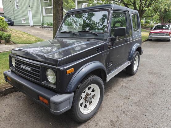 Black Suzuki Samurai 