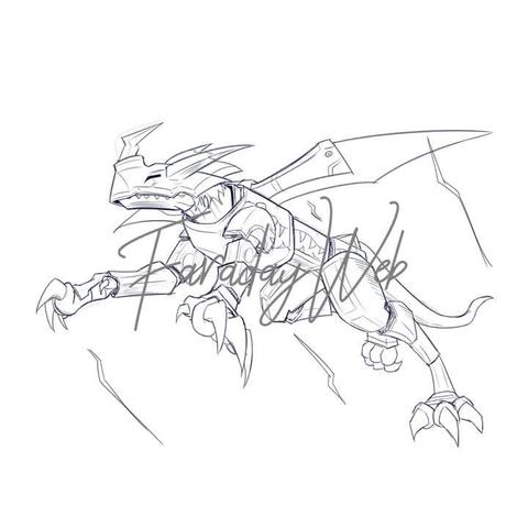 Digimon Fanart Illustration