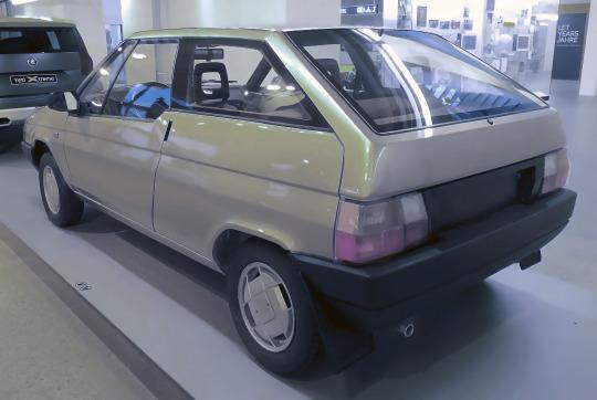 Škoda 783 Favorit Coupé Prototype, 1987.