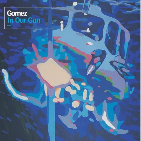 An image of the cover of the album 'In Our Gun' by Gomez