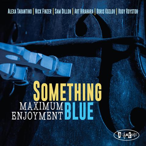An image of the cover of the record album 'Maximum Enjoyment' by Something Blue