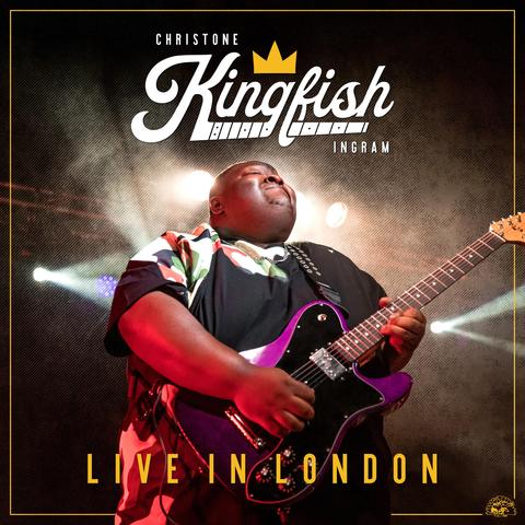 An image of the cover of the record album 'Live In London' by Christone "Kingfish" Ingram