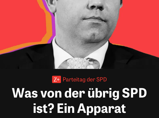 Titel der Zeit mit komischer Überschrift