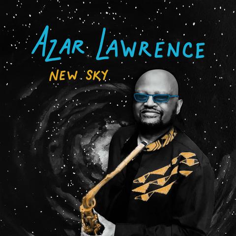 An image of the cover of the record album 'New Sky' by Azar Lawrence