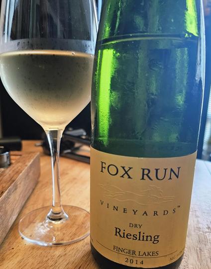 2014 Fox Run Dry Riesling from the Finger Lakes, N.Y.