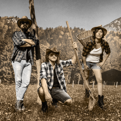 POWERHILL and their headbanging iconic cow mascot Clotilde unleash the wildest mixtape for the loudest ‘Farm Metal’ party of the year with “Generation X”!

Today’s the day: the stage is set for Clotilde and full throttle for “Generation X”, the debut album from the quirkiest Rock band in the Swiss Alps! POWERHILL galloped at full speed through the Alpine prairie, led by the one and only Clotilde, already a true icon in her denim vest and striking rocker pose. In recent weeks, the Swiss Hard Rockers have kicked off the loudest ‘Farm Metal’ party of the year with three striking singles from their mixtape, the rebellious anthem “Powerhill”, the explosive title track “Generation X”, and the heartfelt power ballad “My Mood” and are creating quite a buzz with their unique ‘Farm Metal’, which is explosive, rousing, and full of humor and is stirring up the rural idyll. Therefore, the band’s visually stunning single artworks and creative videos have effectively captured the essence of their ‘Farm Metal’ spirit. Together with their iconic cow mascot, they deliver the full package, powered by barnyard energy, ’80s nostalgia, and a hefty dose of hooks and are now cranking up the volume to eleven with their brand-new album “Generation X”, released via Dr. Music Records.

Get POWERHILL’s CD, stream the album “Generation X” on your favorite platform, and let’s crank it up – time to headbang ‘til the barn shakes: www.dr-music-promotion.de/?p=27063/#stores