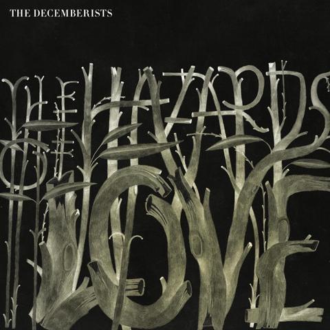 An image of the cover of the album 'Hazards of Love' by The Decemberists