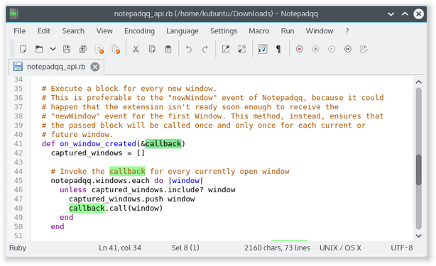 notepadqq text editor