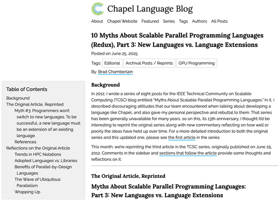 Screenshot of the linked web page