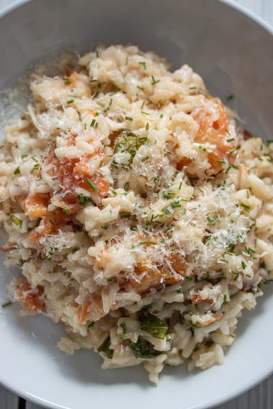 roasted tomato risotto