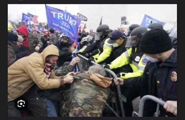This was the assault on the Capitol by Trump supporters