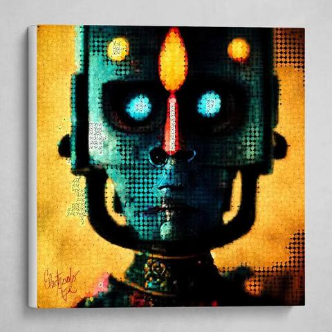 🤖✨ "Coming Ancestor" is here! ✨🤖

This piece is a deep dive into our future. A striking digital portrait of what might be our next evolution or even our technological ancestor. With ancient wisdom in its digital eyes and a spiritual mark, it makes you ponder: where are we headed? And who are we becoming in the age of AI?