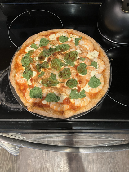 Picture of shrimp pizza