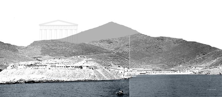 Gyaros Island of Exile - 13.06.1948 ICRC - “The rising fortresses”, overview of the building works