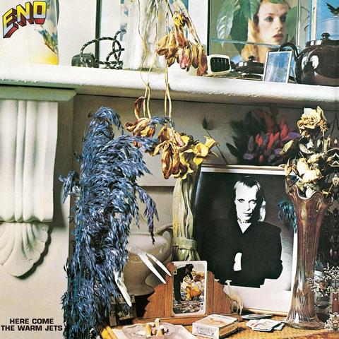 An image of the cover of the album 'Here Come the Warm Jets' by Brian Eno