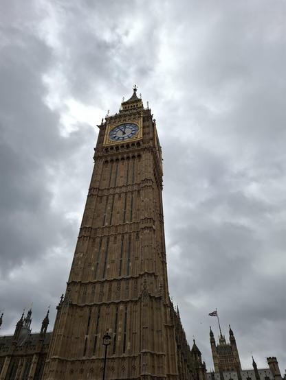 Gloomy picture of Big Ben