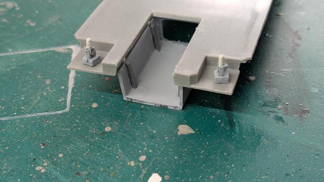 Revell/3Dprined German Flugdeckfregatte 1/700 scale model 