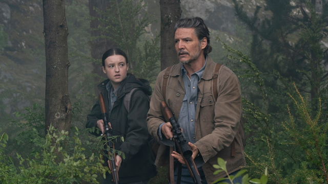 Ellie and Joel in HBO's The Last of Us. Image courtesy Warner Brothers/Discovery