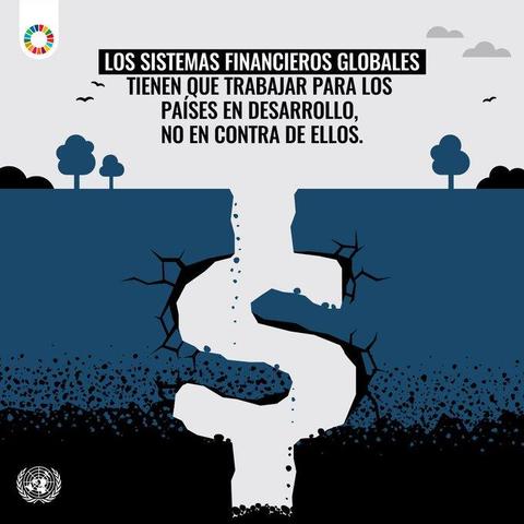 Naciones Unidas @ONU_es

El sistema financiero mundial no ha logrado impulsar el progreso justo y sostenible que necesitamos, especialmente en los países en desarrollo.