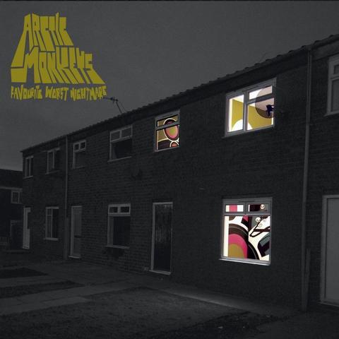 An image of the cover of the album 'Favourite Worst Nightmare' by Arctic Monkeys