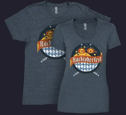T-shirts with logo.