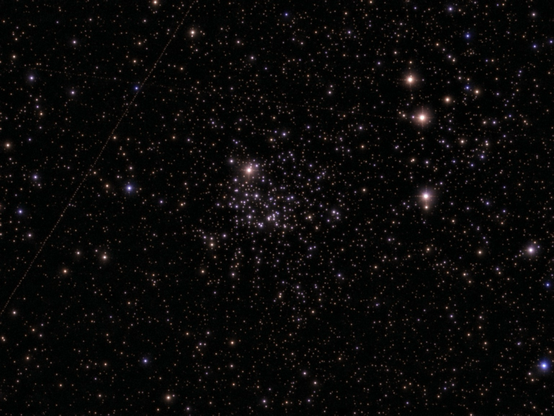 The M52 cluster as seen by the Odyssey Pro. 